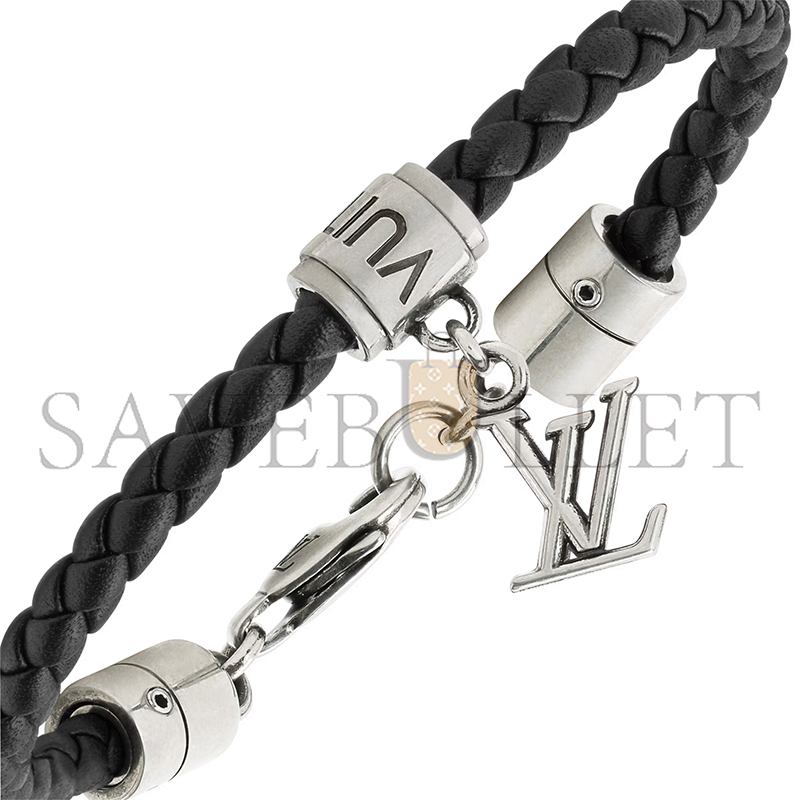 LOUIS VUIITON LV DIMENSION BRAIDED BRACELET M4475E